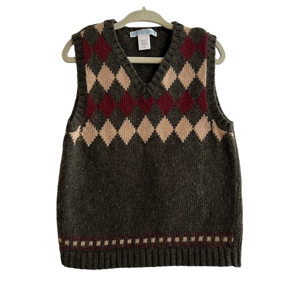 Janie and Jack Other - Janie & Jack Argyle Sweater Vest